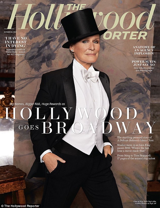 Glenn Close The Hollywood Reporter 2014